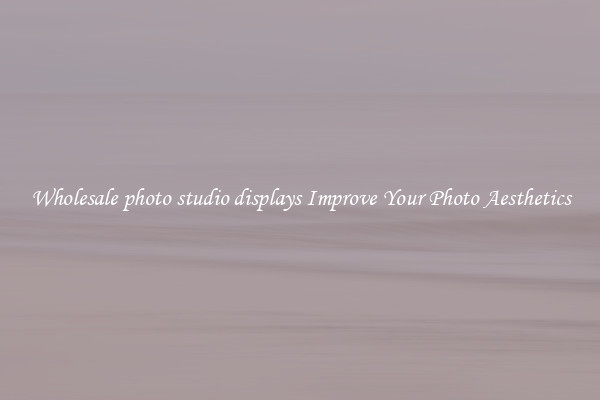 Wholesale photo studio displays Improve Your Photo Aesthetics