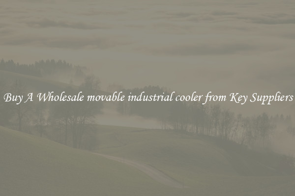Buy A Wholesale movable industrial cooler from Key Suppliers
