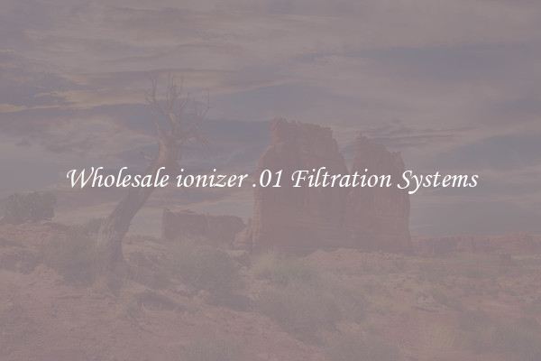 Wholesale ionizer .01 Filtration Systems