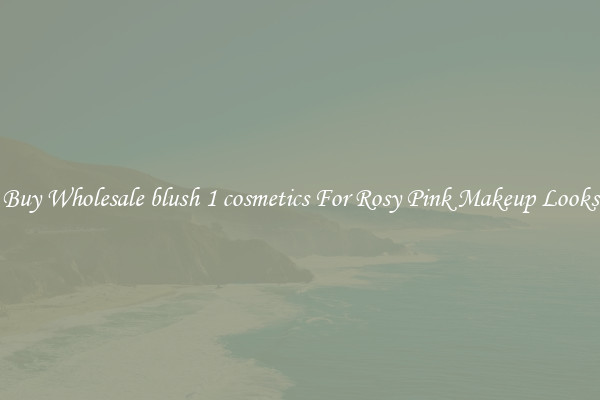 Buy Wholesale blush 1 cosmetics For Rosy Pink Makeup Looks